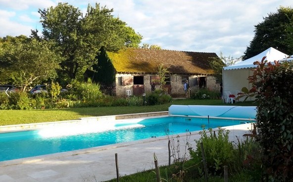 Piscine maison d'hôte Le Tertre